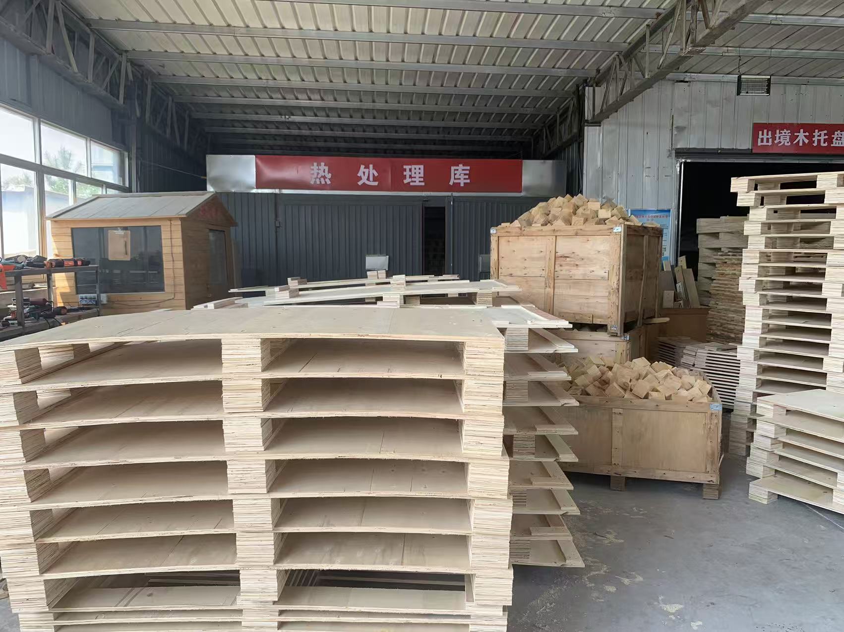 IPPC certified heat treatment chamber at Rizhao Echon factory (CN-42204 HT)